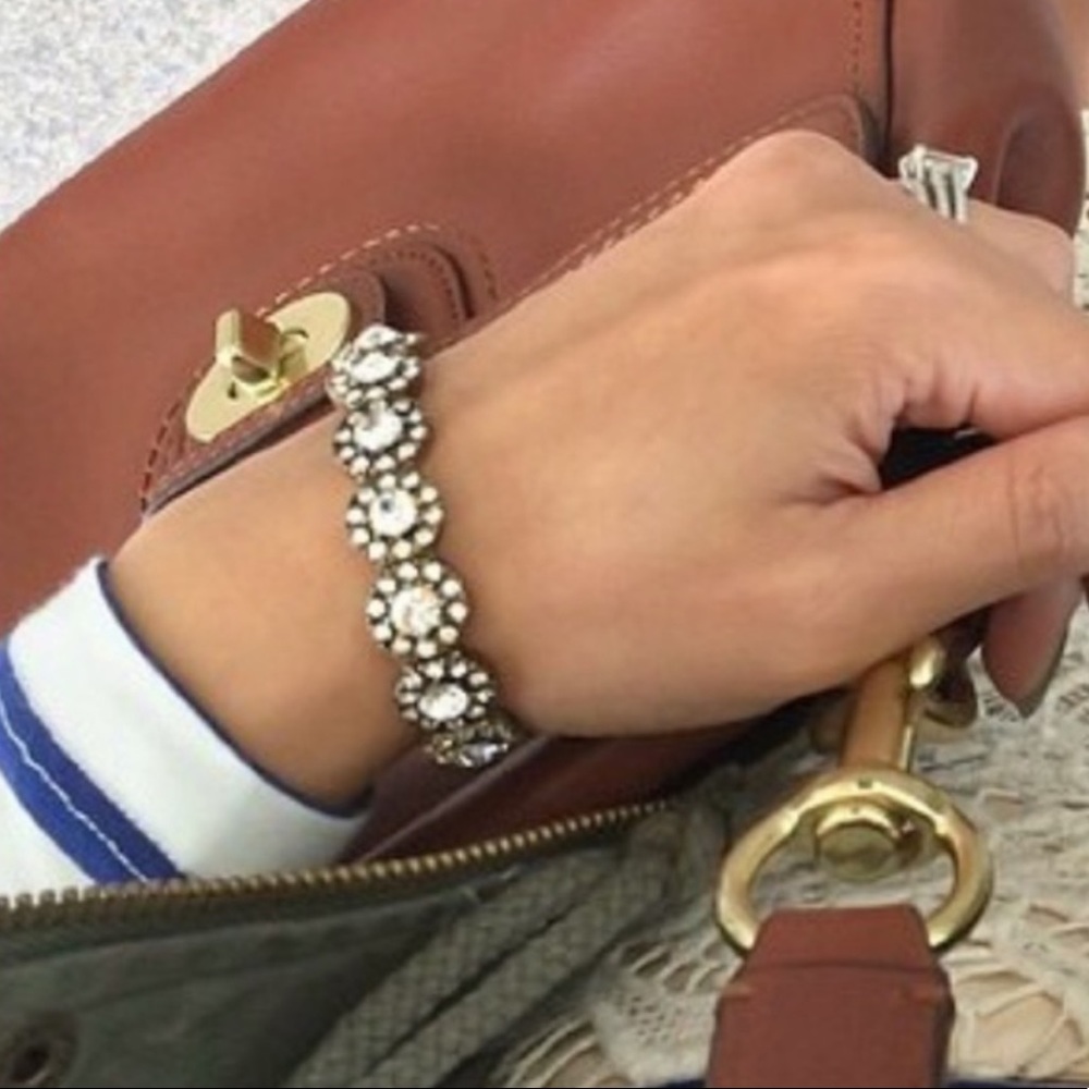 Crystal Halo Stretch Bracelet